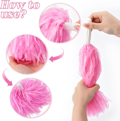 12PCS/24PCS Pom Poms Cheerleading Pom Poms Bulk