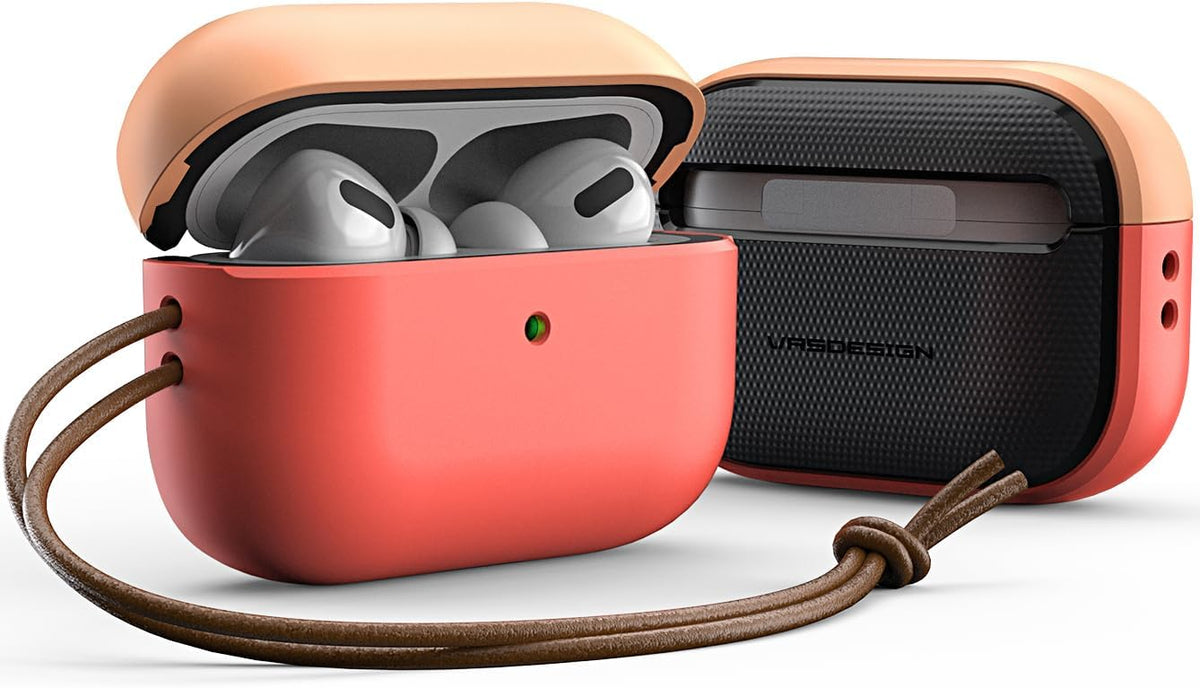 Modern for Apple AirPods Pro 3rd Generation Case (2025) – Modern Minimal Style with Slim Profile and Precise Fit Compatible with AirPods Pro 3 (Peach & Coral)