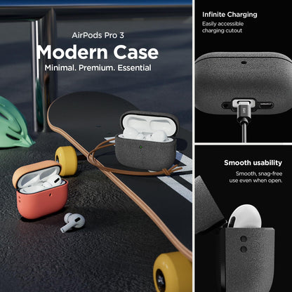 Modern for Apple AirPods Pro 3rd Generation Case (2025) – Modern Minimal Style with Slim Profile and Precise Fit Compatible with AirPods Pro 3 (Peach & Coral)