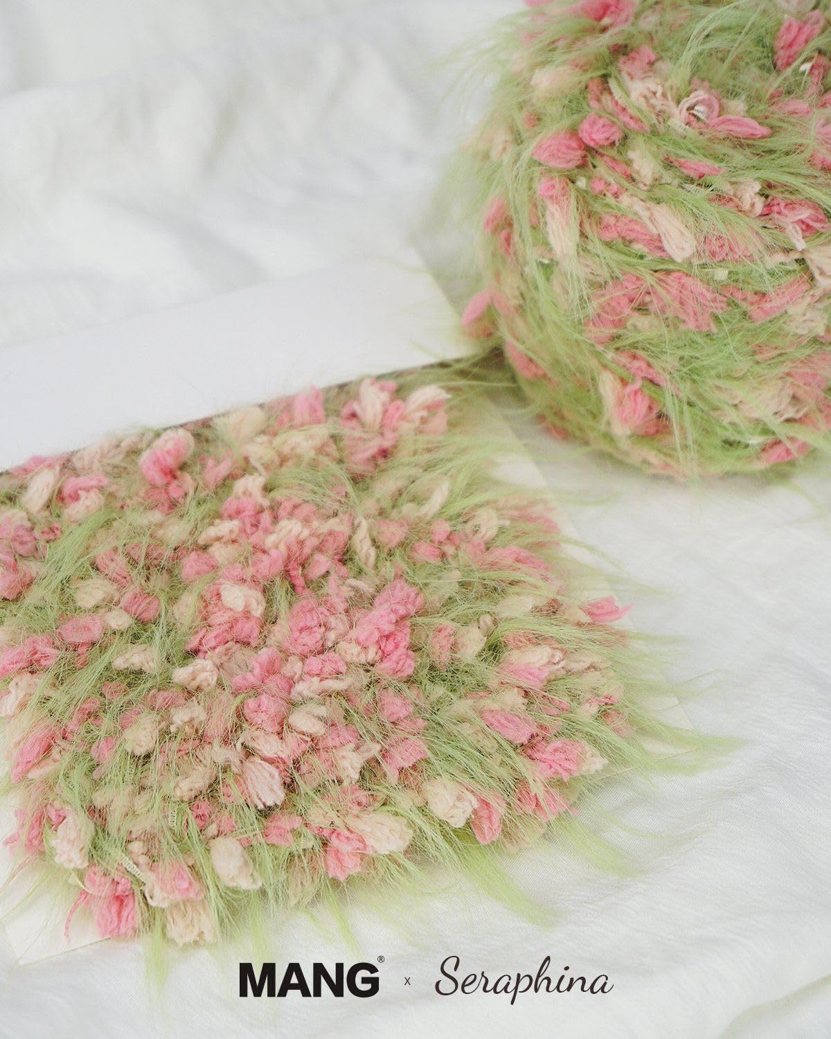 Artisanal Yarn Fancy Yarn Multifiber Blended Yarn Novelty Colorful Soft