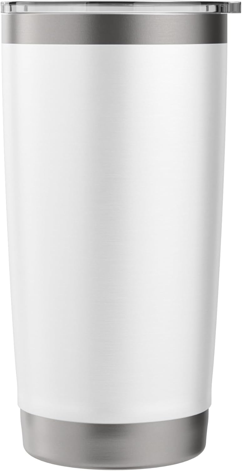 Cute Watercolor Fruit Pattern Art Peach Stainless Steel Insulated Tumbler