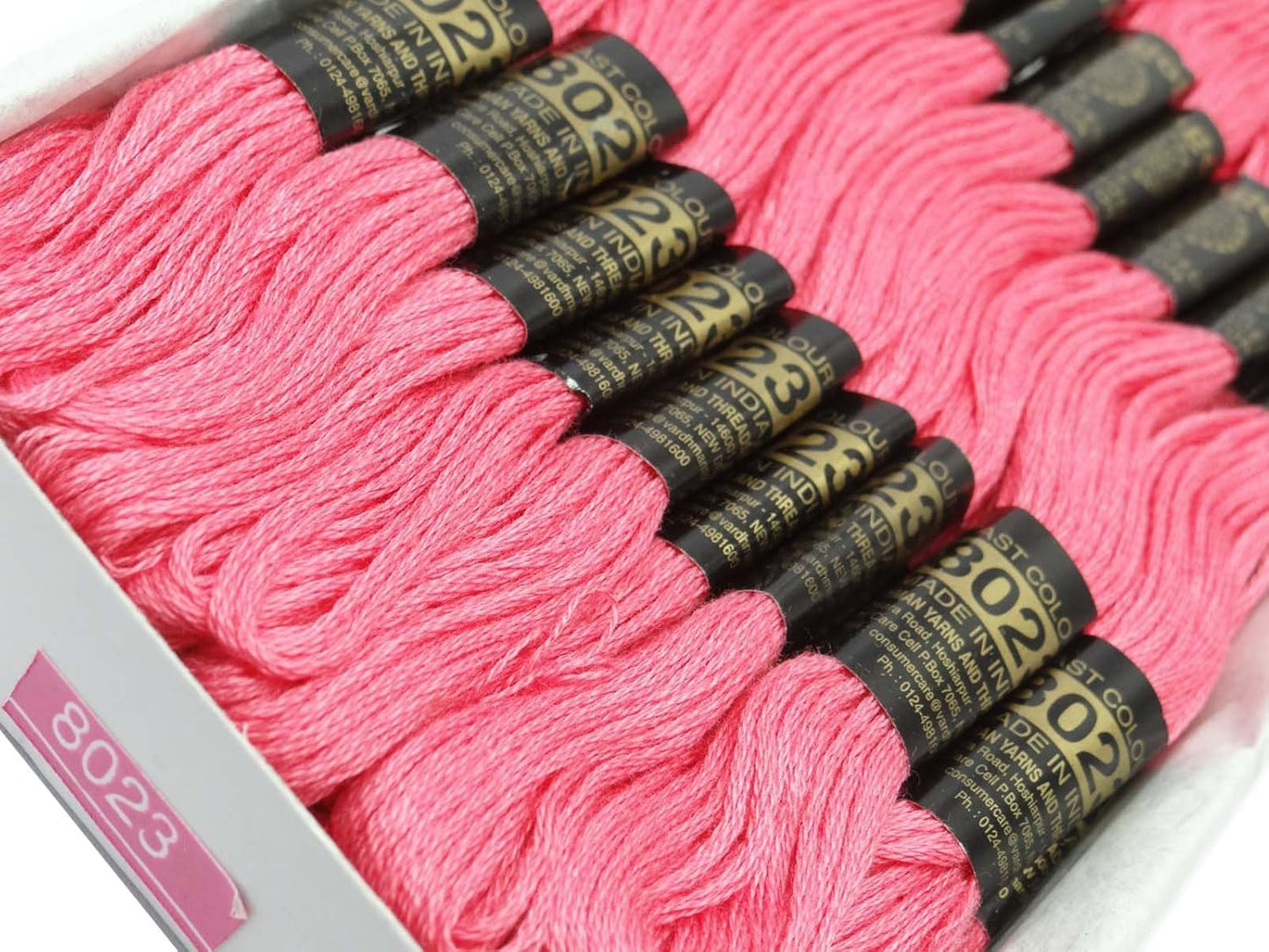 25 Pcs Pack Cotton Sewing Embroidery Thread Skeins Stitch Knitting Floss