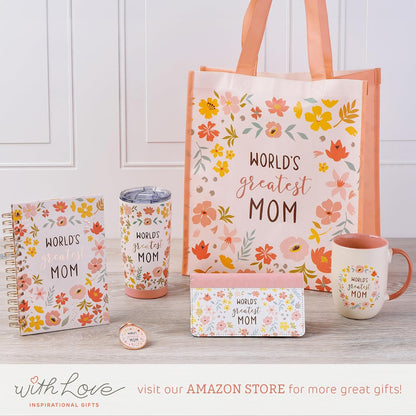 Shopping Tote Bag: World's Greatest Mom (14.3" x 12.6" x 7")