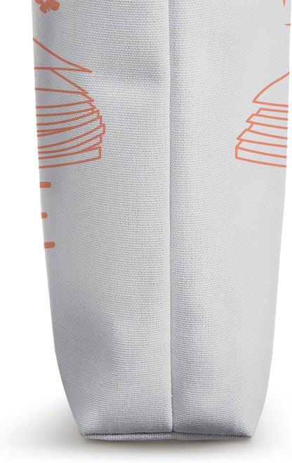 Just One More Chapter Bookish Book Reading Light Pink Peach Tote Bag