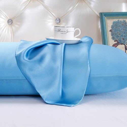 100% Pure Silk Satin Sheet Set 7pcs, Silk Fitted Sheet 15'' Deep Pocket,Silk Flat Sheet,Silk Duvet Cover & Pillowcases Set !!! King, Peach