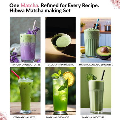 Matcha Whisk Set – Traditional Japanese Matcha Starter Kit with Bowl, Bamboo Whisk & Sifter | Complete Matcha Tea Ceremony Set for Home & Café Use – Pink