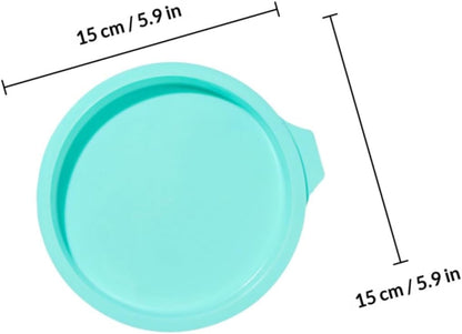 4Pcs round Silicone Rainbow Cake Mold Set for Baking
