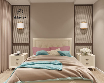 Soft 100% Egyptian Cotton Zipper Pillow Case, Cozy and Lightweight Pillowcase, Set of 2, Lotus Pink, Standard, 20" x 26"