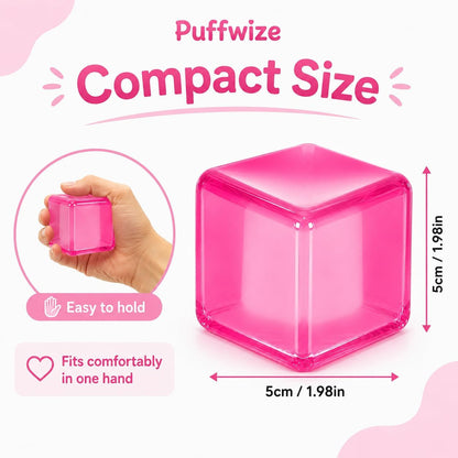Squishy Cube Squishy Stress Ball,1.98"*1.98" Medium Fidget Toy, Squishy Cube Pieces Silent Nice Square Shape Anxiety Sensory Squishy Slow Rise, Classroom Prizes, Calming Kids(Pink)