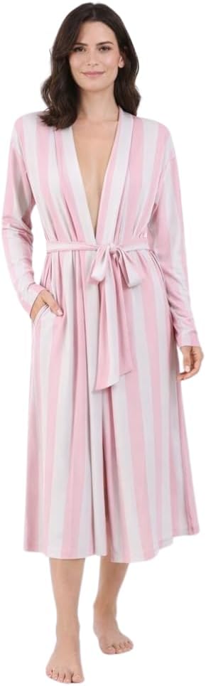 Viscose from Bamboo Women's Robe Long with Pockets