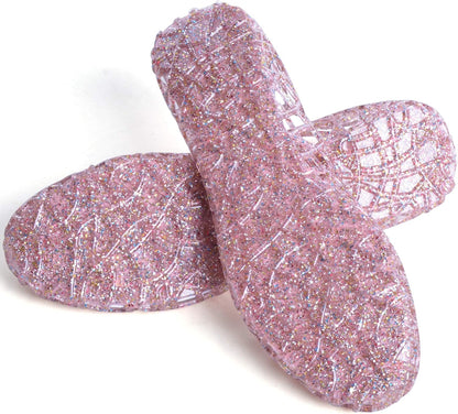 Women Flat Heel Summer Beach Jelly Shoes