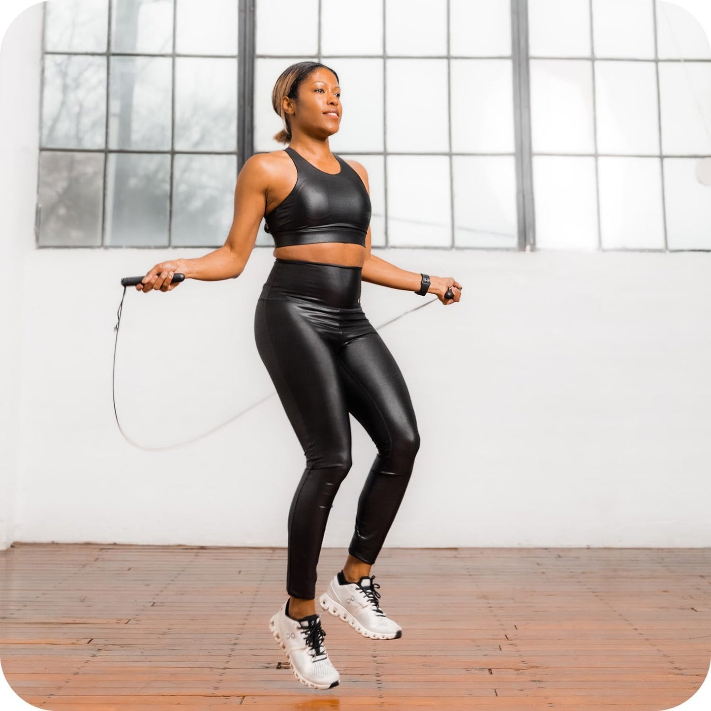 WeGym Smart Jump Rope for Men Women, Adjustable Jump Rope for Indoor Outdoor Workout, Jump Counting, Tracking - Data Analysis LED Display Screen Rechargeable Skipping Rope Fitness Gift for Adults Kids