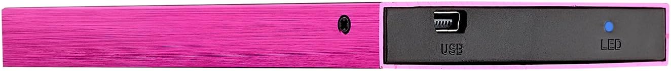1TB USB 2.0 External Pocket Slim Hard Drive - Sweet Pink - Ntfs