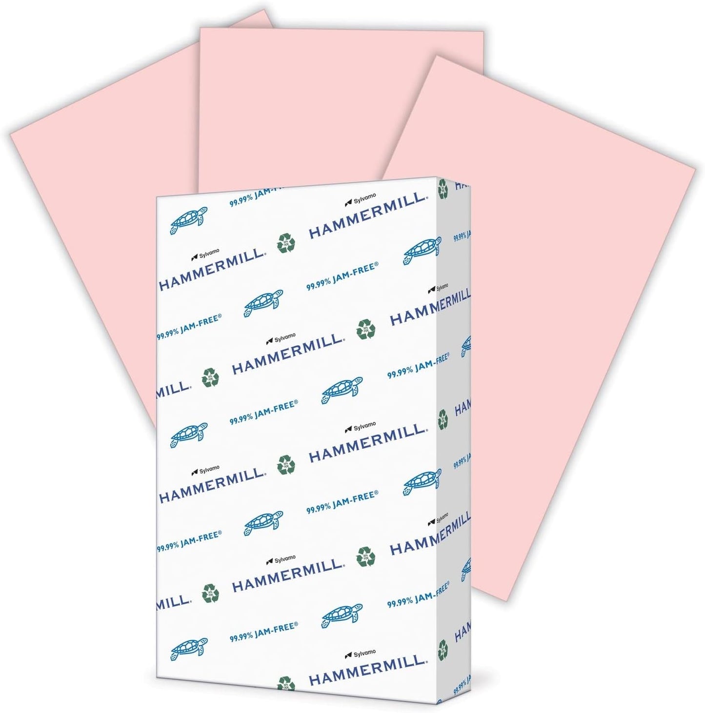 International Paper Company 103390 Multipurpose Paper, 20lb., 8-1/2-Inch x14-Inch, Pink