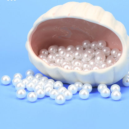 Aquarium Decorations, Cute Ceramic Betta Fish House, Conch Shell-Shaped Fish Tank Decor Accessory with Pearls, Hideout Cave for Fish Shrimp to Play Sleep Breed Rest (Pink)