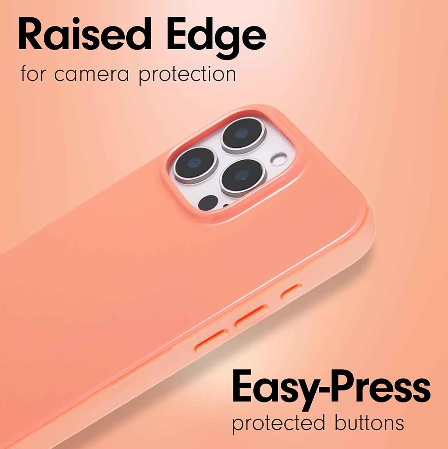 Sonix Case for iPhone 16 Pro | Compatible with MagSafe | 10ft Drop Tested | Gloss Peach