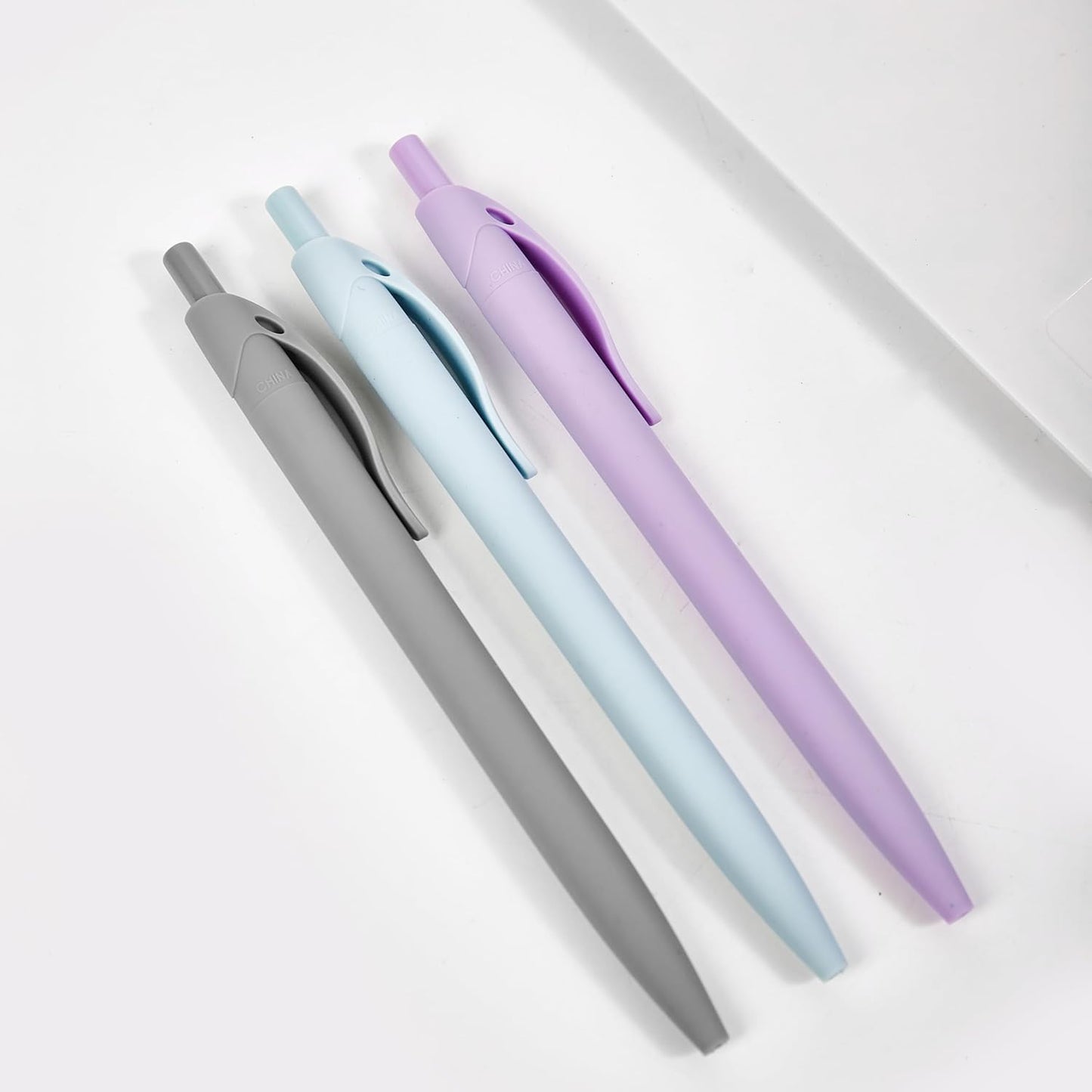 BallPoint Pens, 100 Pack (BLACK Ink),Bulk Pens,Pale Dogwood Pink Barrel,Click Pens for Office Home and School, Retractable Ballpoint Pens, Medium Point, 1.00MM (Pale Dogwood Pink)