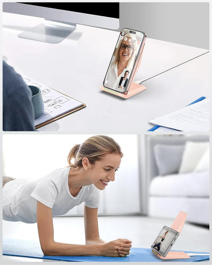 NANAMI Wireless Charger - Wireless Charging Stand Compatible with iPhone 17/17 Air/16/15/14/13/12/11 Pro, 10W Phone Charger Dock Desktop Charging for Samsung Galaxy S26/S26+/S25/S24/S23/S22/S21/S20
