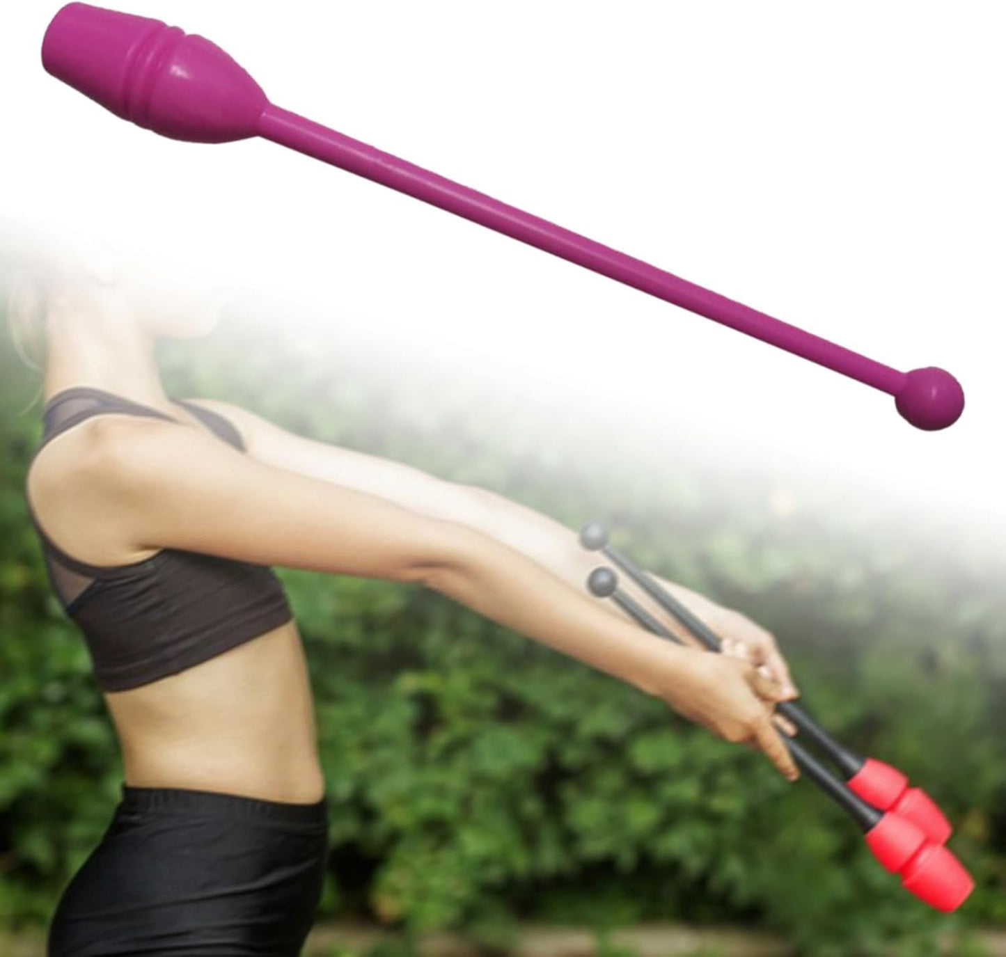 Portable Gymnastics Bar for Rhythmic Training 13.8inch