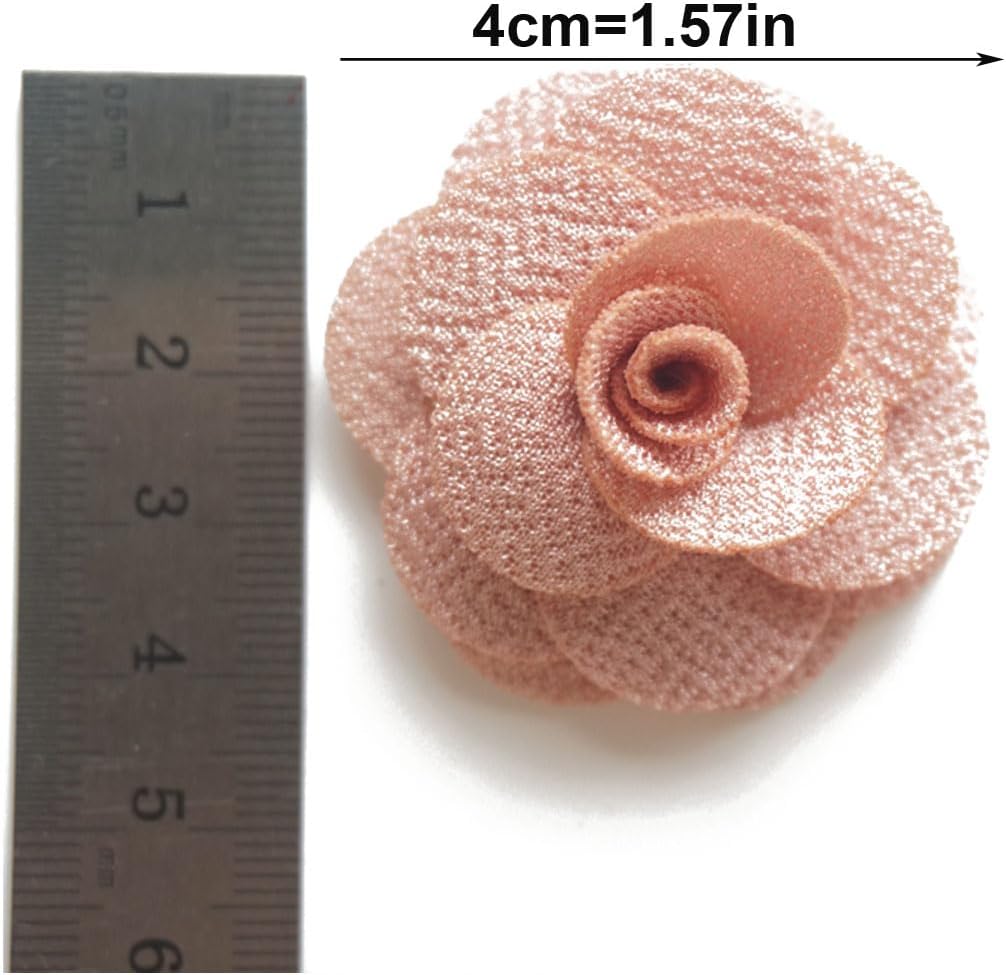 Men's Lapel Flower Handmade Boutonniere Pin for Suit