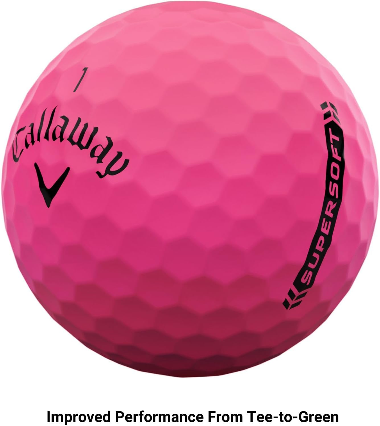 Callaway Golf Supersoft Golf Balls (2023, Pink)