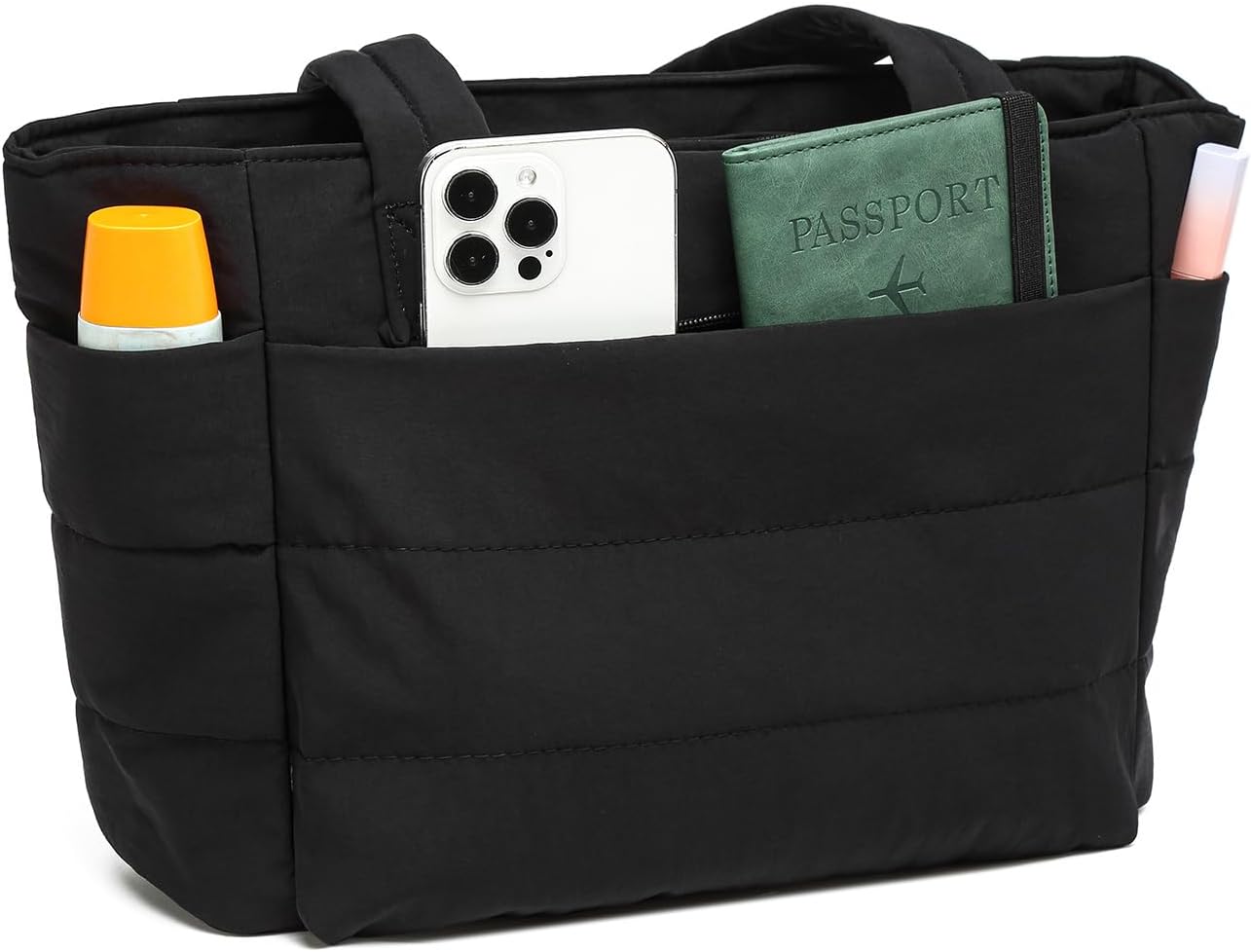 Covelin Lightweight Puffy Tote Bag for Women - Spacious, Versatile, and Practical Everyday Carry-All