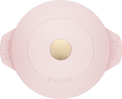 STAUB Cast Iron 1.5-qt Petite French Oven - Peony Pink