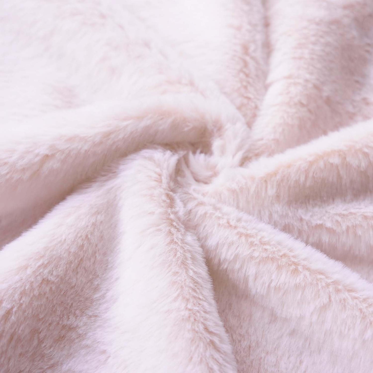 ZYFZCLBL Faux Fur Cushion Cover, Decorative Pillow Cover Luxury Soft Cozy Fluffy Pillow Covers for Bed/Couch, Square Solid Cushion Pillowcase Pack of 2, 20" x 20" Inch, Pink