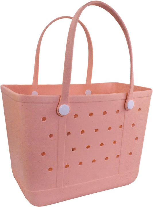 Lightweight Extra large Rubber Beach Bag Small mini Tote Bag for Gym Waterproof medium Open Handbag for Pool Sports
