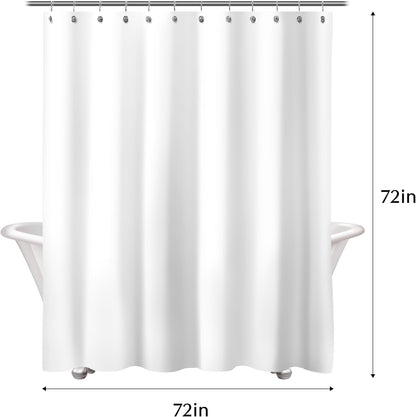 Sunlit Pink Textured Slubbed Fabric Shower Curtain, Mid Century Modern Palm Leaf Shower Curtains for Bathroom Decoration, Boho Botanical Bathroom Curtains, 72x72