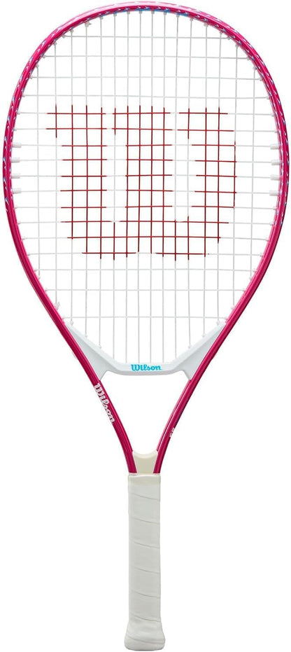 Wilson Ultra Power Jr Tennis Racquet (Pink) Bundled with a Wilson Advantage 2.5 Tennis Bag – Optional Accessories