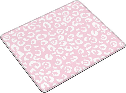 Coquette Stuff,Girly Mousepad,Leopard Mouse pad,Pink Mouse pad,Cute core Mousepad,Cheetah Print Desk mat,8.3 * 10.3 Inches