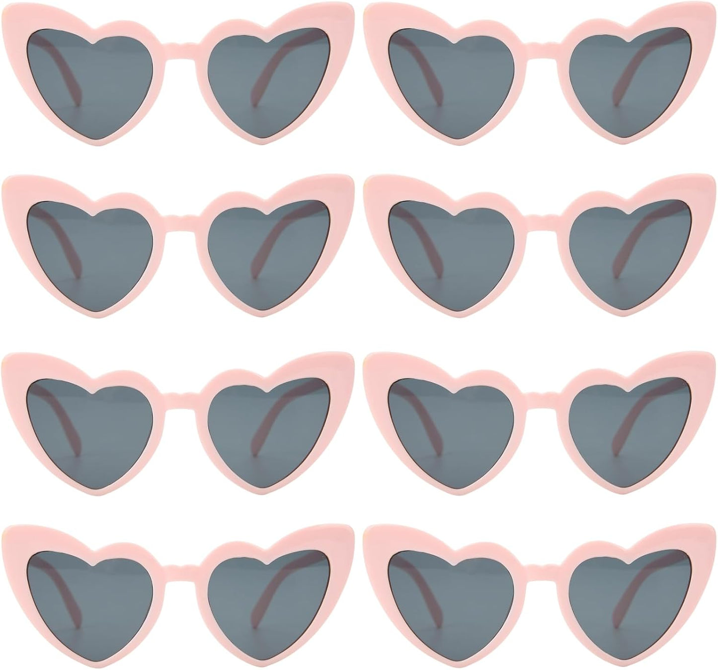 12 Pairs Bachelorette Party Sunglasses Heart Shaped Sunglasses Party Decorations Bridesmaid Proposal Gifts Women