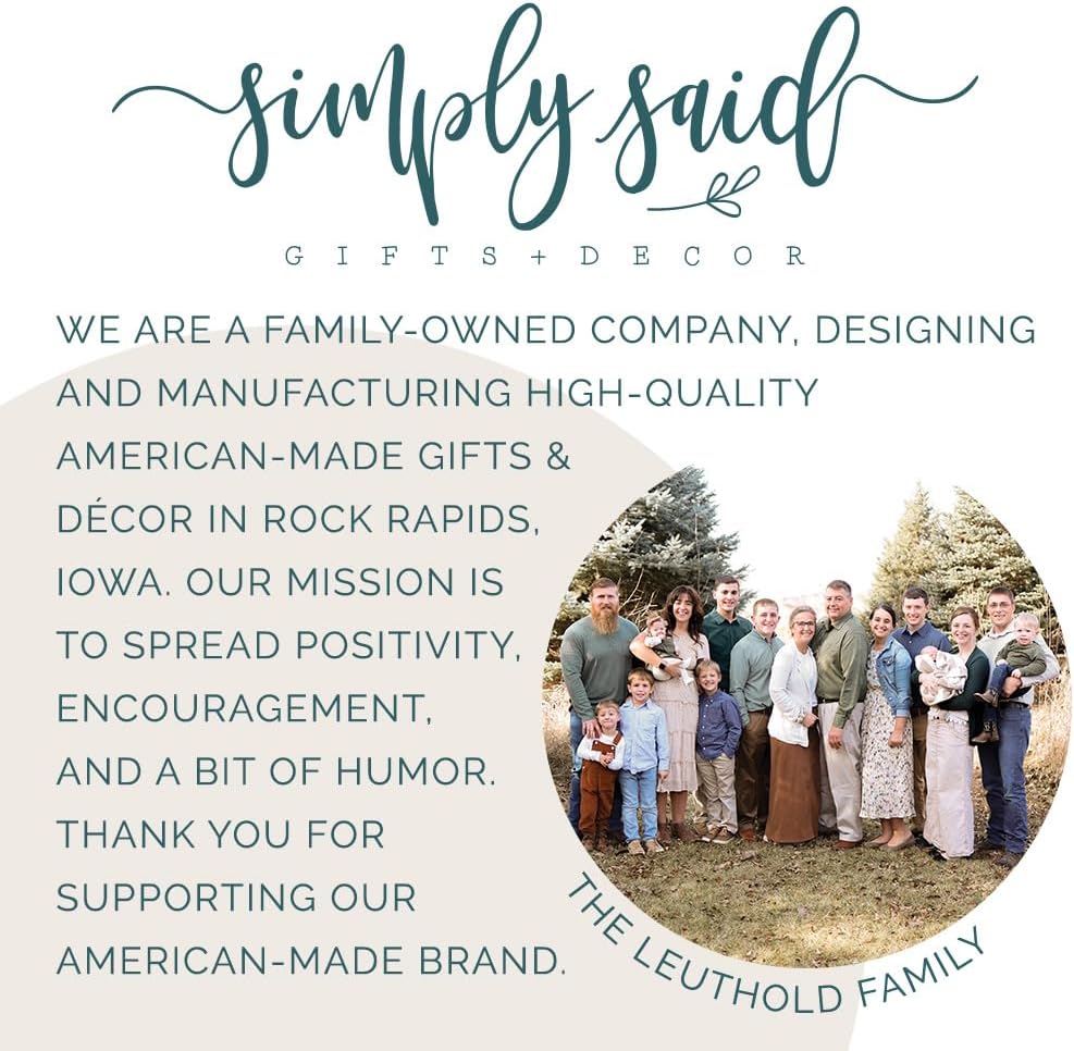 Simply Said, INC Hello Spring Candle, Peach Scented 11 oz Premium Soy Wax, Hand Poured in USA, CDL1567