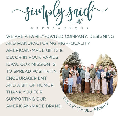 Simply Said, INC Hello Spring Candle, Peach Scented 11 oz Premium Soy Wax, Hand Poured in USA, CDL1567