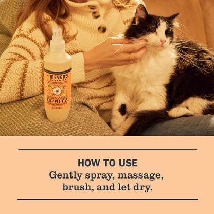 MRS. MEYER'S Clean Day Cat Deodorizing Spray, White Peach Scent, 8oz