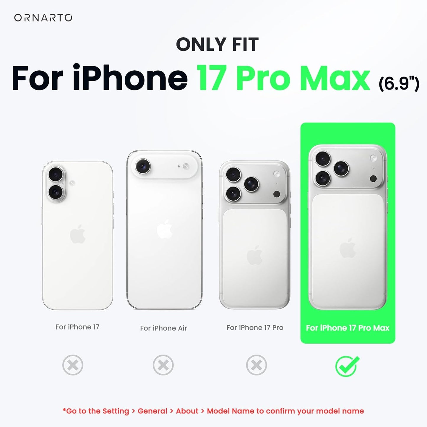 ORNARTO Compatible with iPhone 17 Pro Max Case 6.9", Slim Liquid Silicone 3 Layers Soft Gel Rubber Shockproof Protective Cover with Anti-Scratch Microfiber Lining-Peach Pink