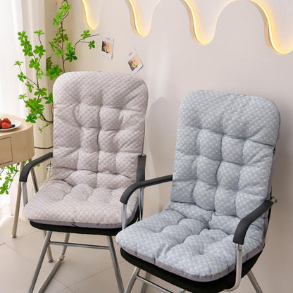 High Back Rocking Chair Cushions Patio Cushion Non-Slip Bottom Tufted Seat Pads with Ties Office Chair Pads Seat Cushion