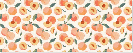 OTVEE 2 Rolls Birthday Wrapping Paper Roll - Pink Peaches Pattern Design Gift Wrap Perfect for Weddings, Brides, Holidays, Baby Showers - 58 x 22.8 inches