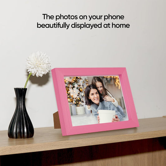6x8 Picture Frame for Wall Hanging or Tabletop Display, Wall Mounting Horizontally or Vertically,Photo Frame with HD Plexiglass for Photos, Posters & Art Prints,Cherry Pink,Frame,2 Pack