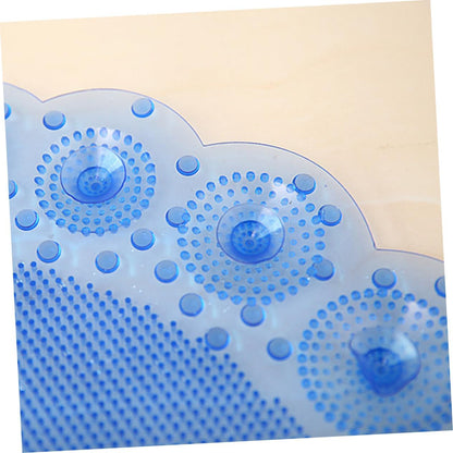 Amosfun Slip Bathroom Rug with Suction Cups Pink Non Slip Mat for Shower Stall and Floor Skid Ground Mat for Home Use and Wear Resistant Design