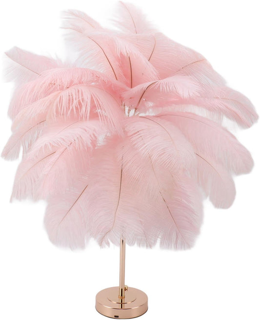 Table Lamp 21.7in Pink 3 Color Modern Bedside Lamp Nightstand Lamp Decor Room Desk Lamp for Living Room Nursery Room Kids Room Bedroom Girls Room Decor