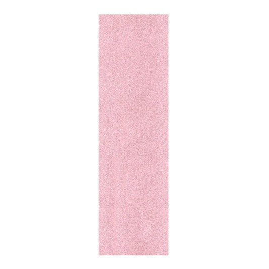 ODAWA Light Pink Skateboard Grip Tape Sheet Waterproof Longboard Griptape Sandpaper for Rollerboard 9.1.1x 33.1 Inch