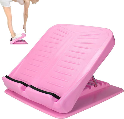 Slant Board Calf Stretcher Adjustable 4 Level Anti Slip Design Incline Board Leg Foot Balancing Fitness Pedal Wedge Stretch for Heel, Hamstring, Achilles, Leg Calves