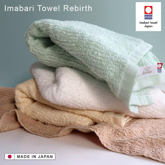 HIORIE Imabari Towel, 2 Piece Bath Towel Set, Japanese Towels, Quick-Dry Towel, Soft and Highly Absorbent, Air&Thin, Peach