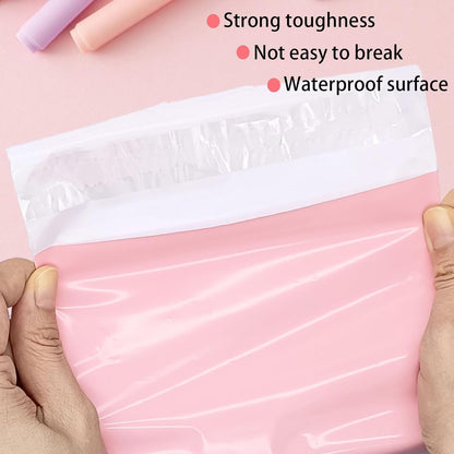 Sanitary Napkin Disposal Bags, 100Pcs Disposable Period Trash Bags, Feminine Hygiene Bags for Pads and Tampons, 1.67 Mil Pink Self-adhesive Feminine Product Disposal Bags for Blocking Odors, 6.7x9.8IN