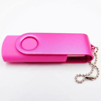 128MB USB Flash Drives Thumb Drive U Disk PenDrive Memory Sticks for Pupil Students Presents Gifts (Pink)