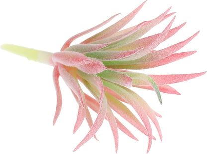 PATIKIL Artificial Succulent Plants, 4 Pack Small Fake Plants Faux Succulents Plant Unpotted for Home Garden Decoration, Pink
