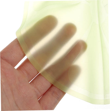 4pcs Silicone Bowl Covers Food-grade Stretchy Lids for Food Storage Airtight Seal for Oven Microwave Refrigerator Kitchen Fruit Silicone Wraps in Pink Light Pink Yellow Green