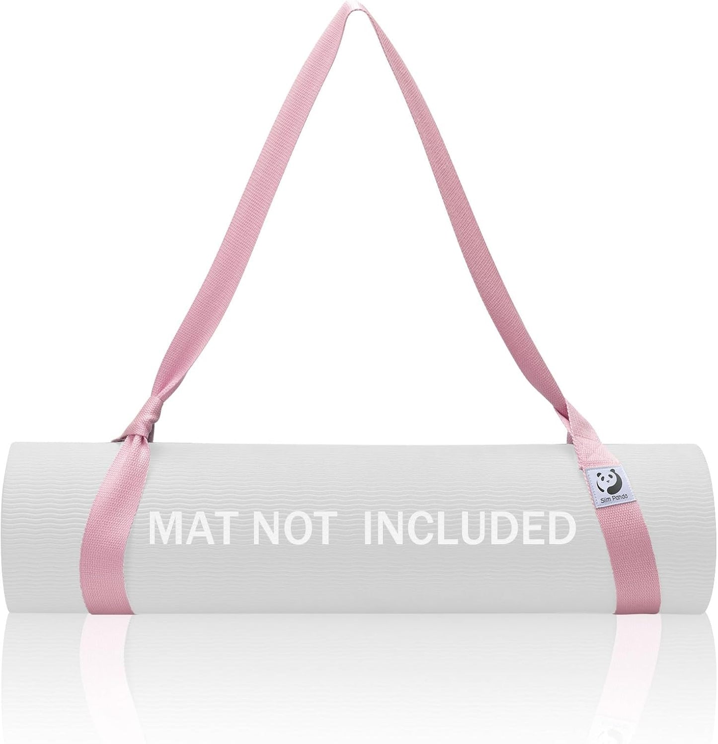 Slim Panda Yoga Mat Straps for Carrying, Adjustable Yoga Mat Carrier Sling Fits All Mats(Mat Not Included)